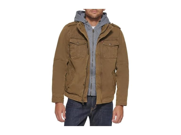 Levis Mens Military Jacket - Image 1