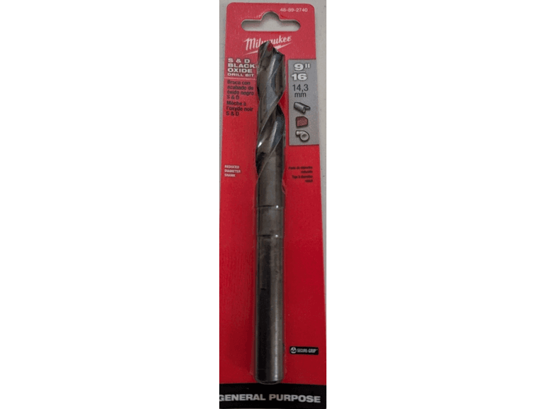 Milwaukee 48-89-2740 9/16 Jobber Bit Red - Image 1
