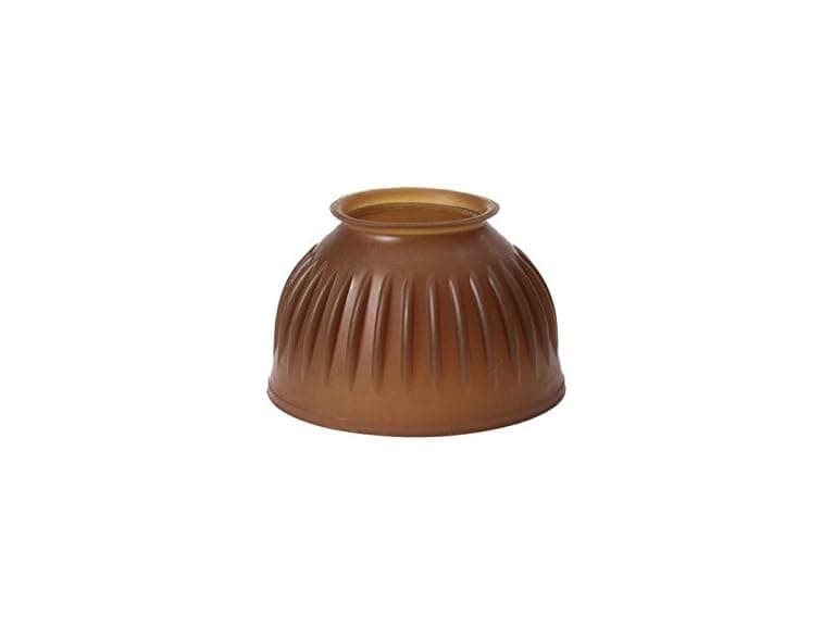 X-Large Transparent Gum Ribbed Bell Boot - Image 1
