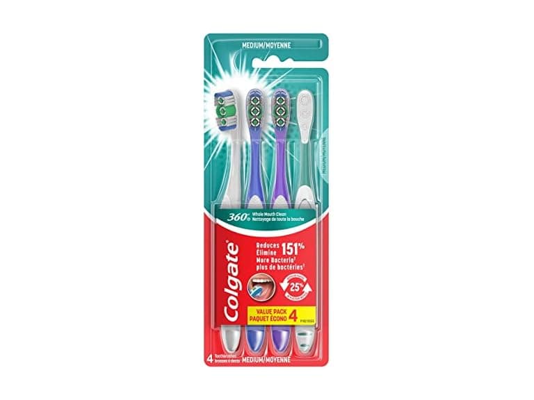 Colgate 360 Medium 4pk - Image 1