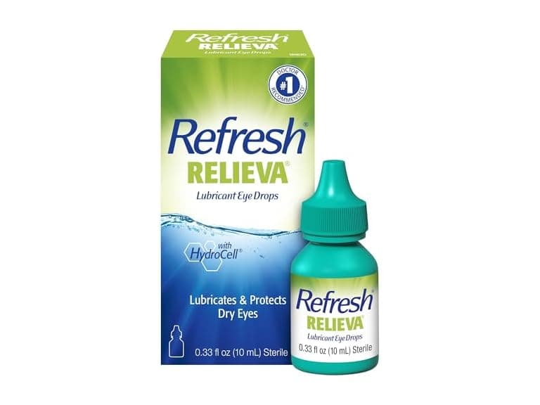 Refresh Relieva Eye Drops Artificial Tears 0.33oz - Image 1