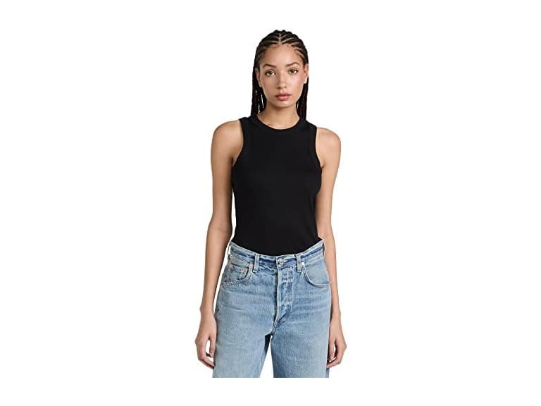 Madewell Women (L) Supima® Rib Cutaway Tank - Image 1