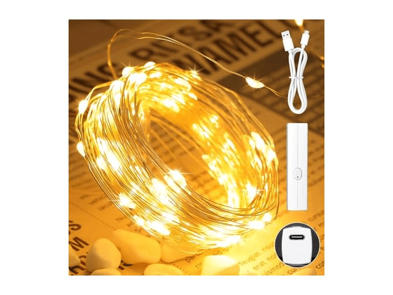 Lakumu LED Battery Operated String Lights - Image 1