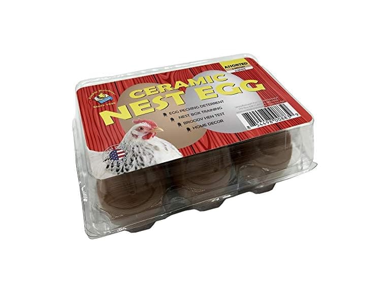 Cackle Hatchery Ceramic Nest Eggs (6count) - Image 1