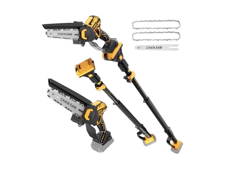 IEBUDA 2-in-1 Pole Saw DeWalt 20V 14FT - Image 1