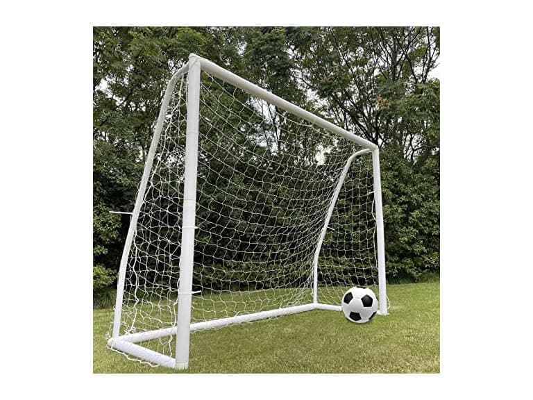 TONGMO 8' X 6' Soccer Goal, with Soccer Target Sc - Image 1