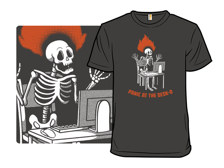 Panic at The Desk-o Skeleton - Image 1