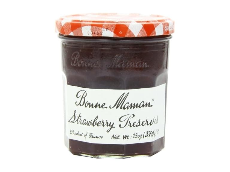 4PK Bonne Maman Strawberry Preserves, 13oz - Image 1
