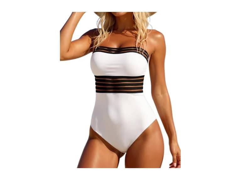 Hilor Women (10-12) Sexy Piece Halter Up Swimsuits - Image 1