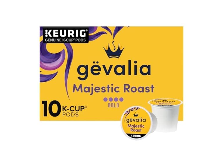 10Ct Gevalia Majestic Roast Bold Roast KCups - Image 1