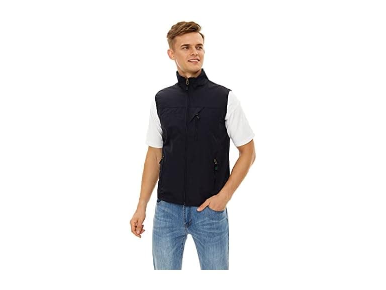 Spanye Men (3XL) Lightweight Vest Casual Jacket - Image 1