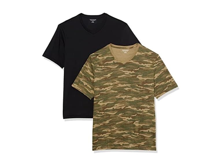 Amazon Essentials Men X-Small V-Neck T-Shirts - Image 1