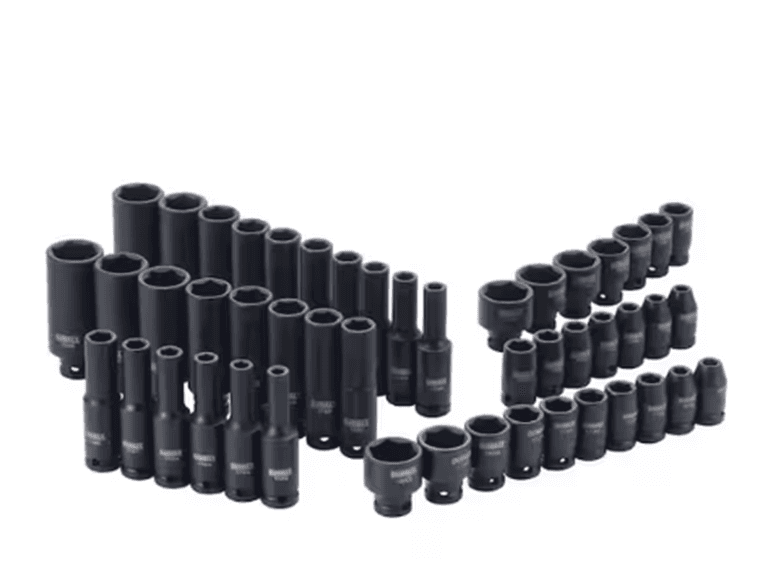 DEWALT DWMT45444 48pc 1/4in dr metric/SAE impact sockets - Image 1