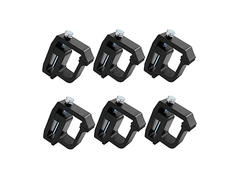 6 PC Heavy Duty Topper Mount Clamps - Image 1