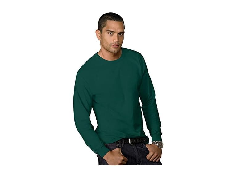 Hanes Men (L) Comfortsoft Long Sleeve T-Shirt - Image 1