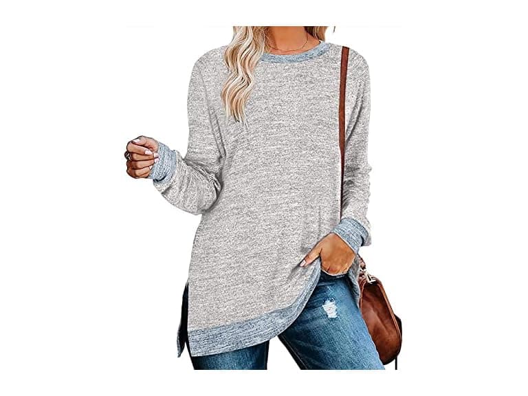 Kancystore Women (XL) Fall Fashion Tops Sweatshirt - Image 1