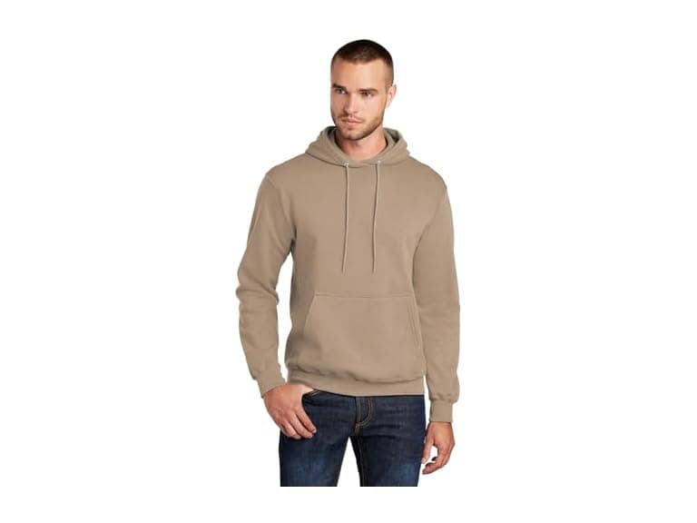 Port & Co (XL) Core Fleece Hooded Pullover - Image 1