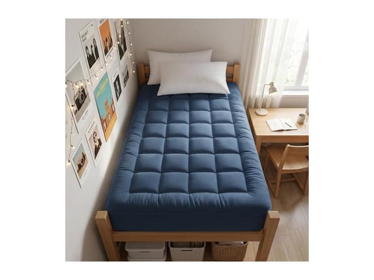 EASELAND Twin XL Mattress Pad Pillow Topper - Image 1