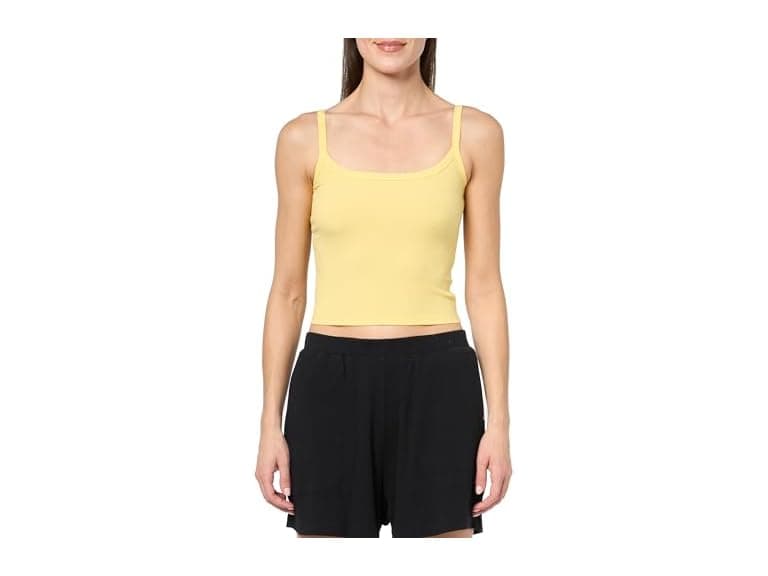 Florence By Mills Women Sunburst Ribbed Crop Top - Image 1