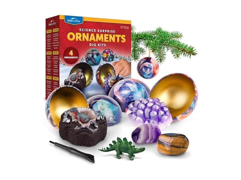 Blue Marble Science Surprise Christmas Ornament Kit - Image 1