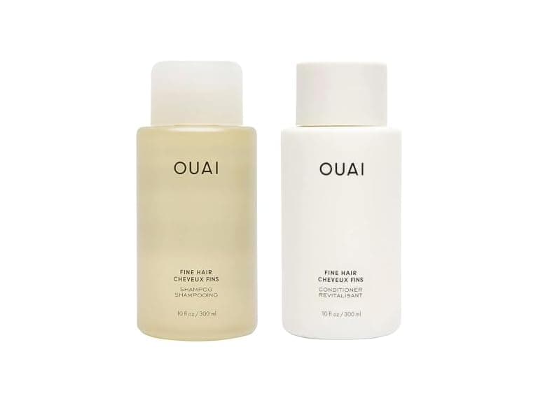 OUAI Fine Shampoo and Conditioner Set - Image 1
