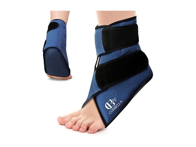 CONBELLA B0GQDW7PJ2 Ankle Ice Pack Wrap for Swelli - Image 1