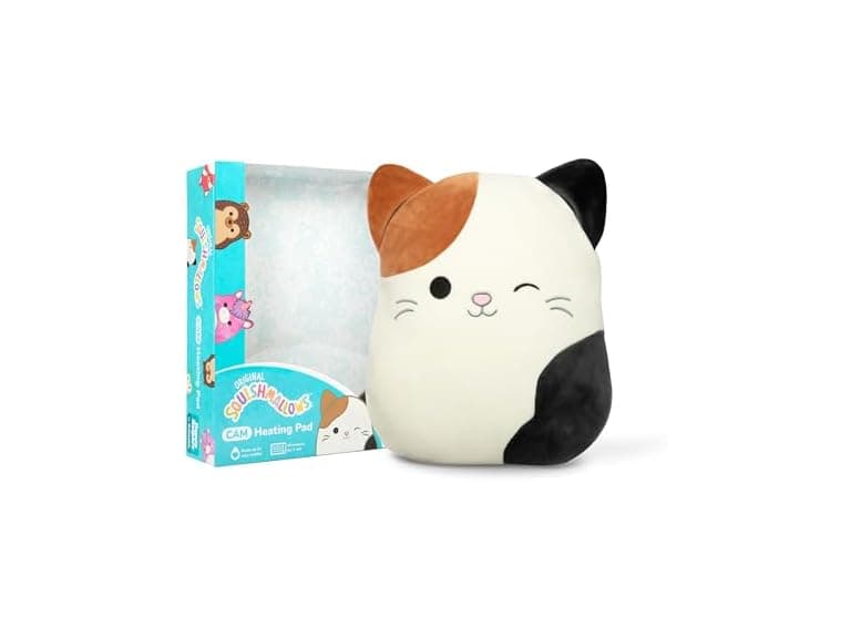Squishmallows Cam The Cat, Microwavable Heating Pad - Image 1