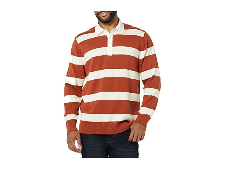 Amazon Essentials Mens Rugby Sweater - Image 1