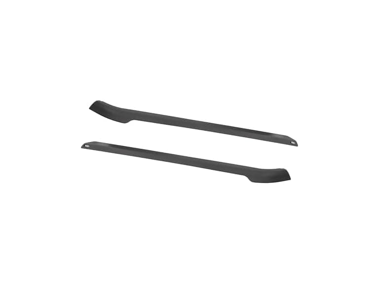 Bed Rail Caps GMC Sierra Chevy 6'6" Black - Image 1