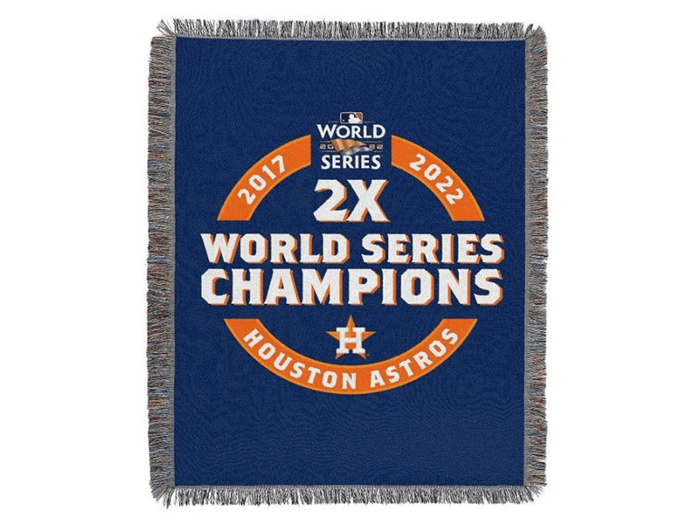 Astros 2022 World Series Champs Blanket - Image 1