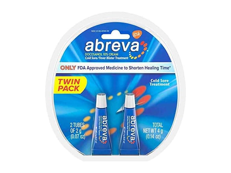Abreva Cold Sore Treatment 0.07oz (2pk) - Image 1