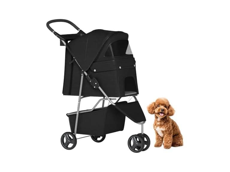 BestPet | 3-Wheel Pet Stroller | Dog and Cat Stroller - Image 1