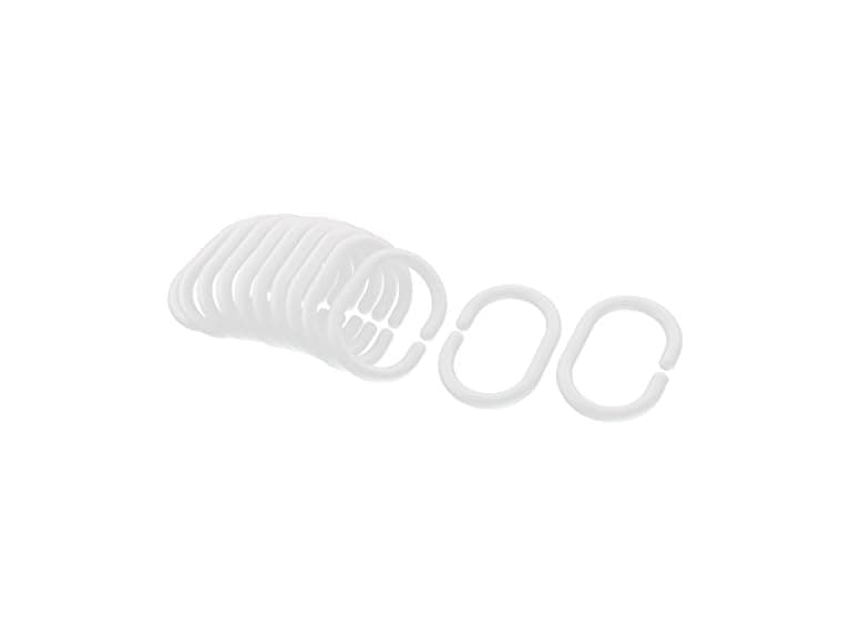 uxcell Bath Hardware C Rings Shower Curt - Image 1