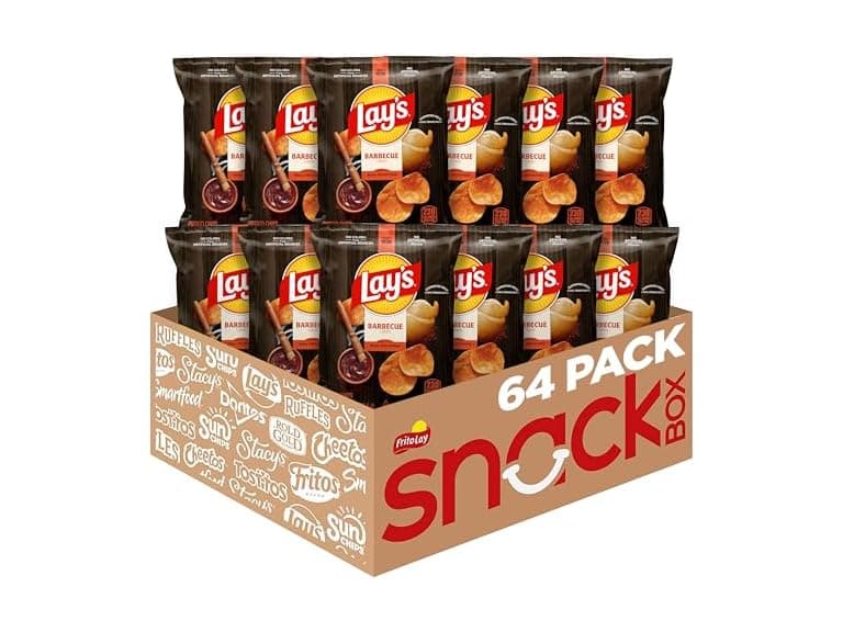 Lays Potato Chips Barbecue Pack of 64 - Image 1