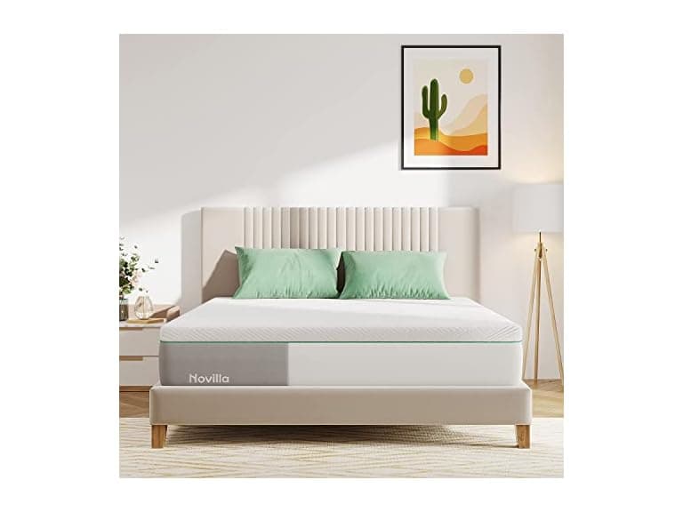 Novilla 12" King Gel Memory Foam, Soft - Image 1