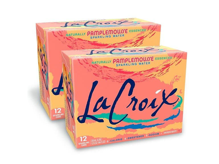 (24PK) LaCroix® Sparkling Water Grapefruit, 12 Fl Oz - Image 1