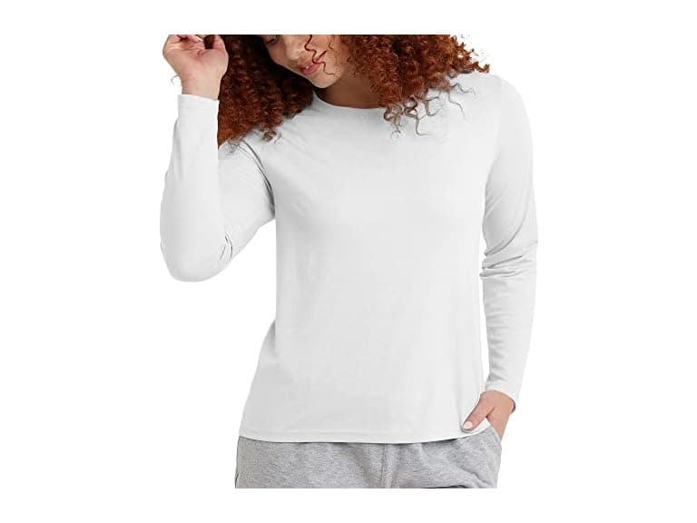 Hanes Women (XL) Originals Long-sleeve T-shirt - Image 1