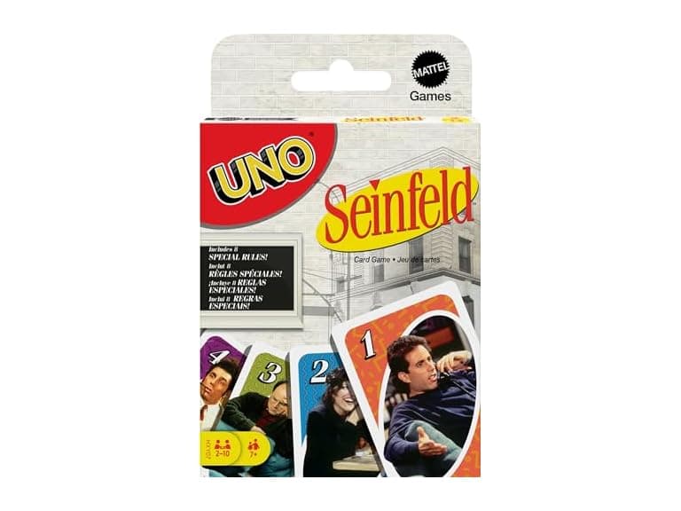 Mattel Games UNO Seinfeld Card Game for Kids - Image 1