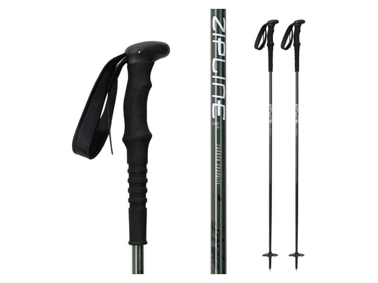 Zipline Ski Ski Poles Graphite Carbon Composite i - Image 1