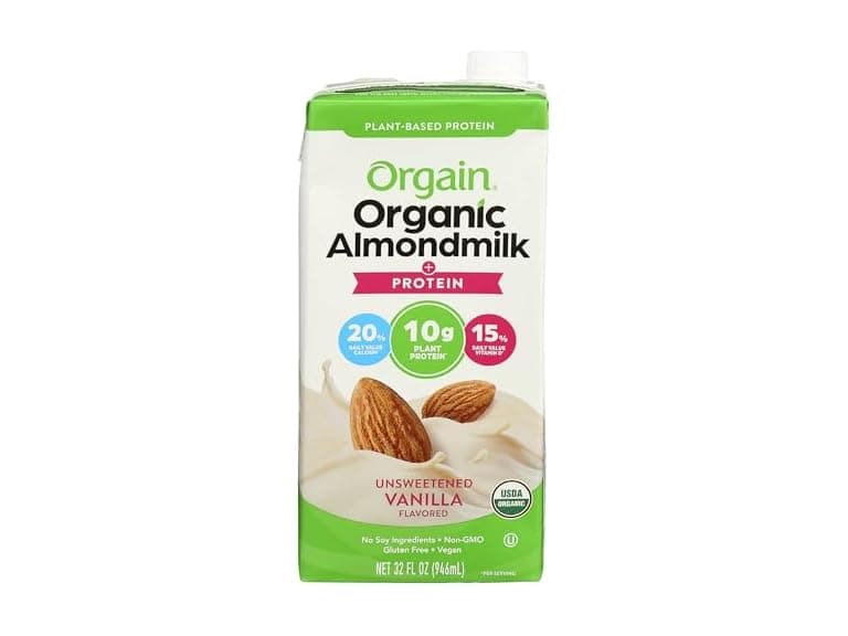 1ct Orgain Milk Almond Organic Unsweetened, 32 oz - Image 1