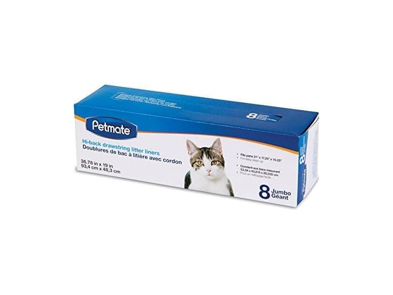 Petmate Drawstring Hi-Back Litter Box Liners - Image 1