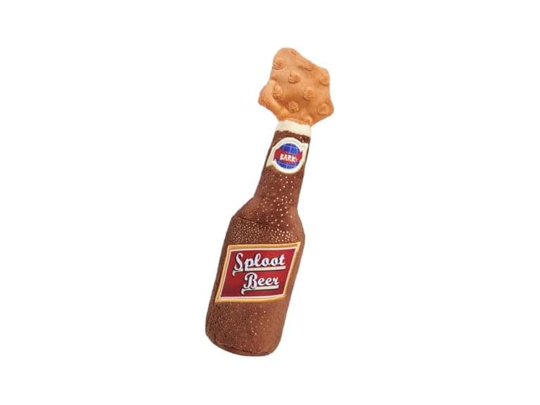 Barkbox Old Fashioned Sploot Beer Dog Toy – Plush - Image 1