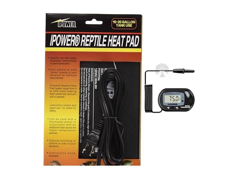 iPower 6 by 8-Inch 8W Reptile Heat Mat - Image 1