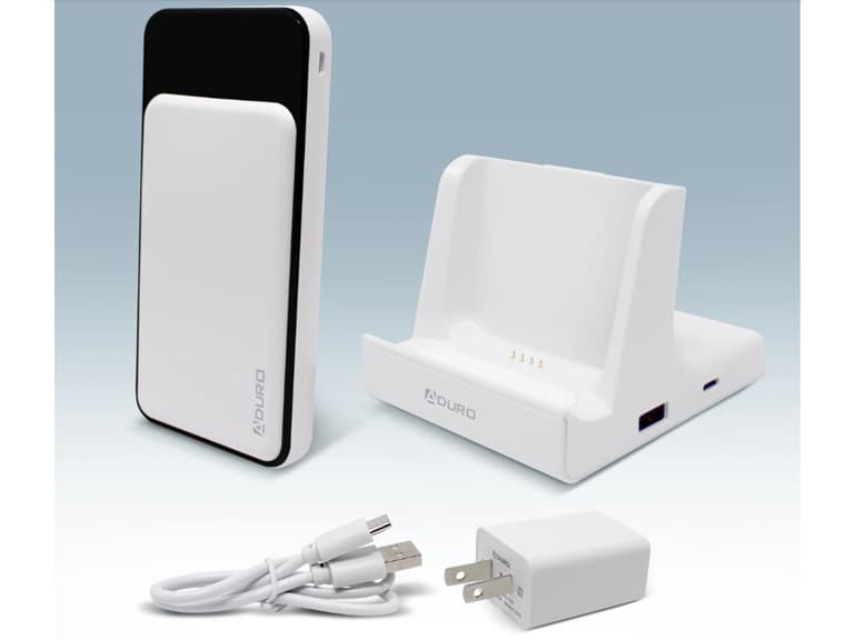 10000mAh Aduro 2-in-1 Powerbank & Charge Station | 10.5W - Image 1