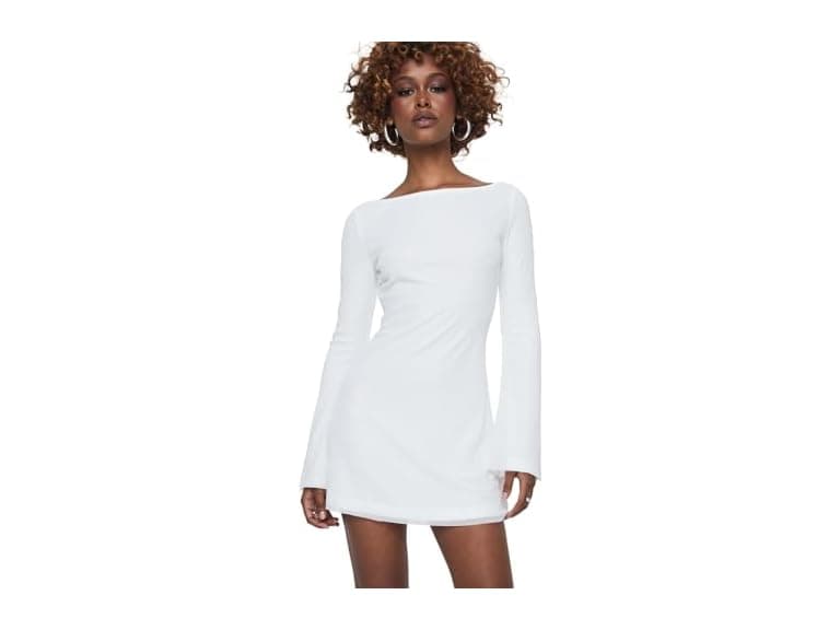 Princess Polly Lukea Long Sleeve Mini Dress - Image 1