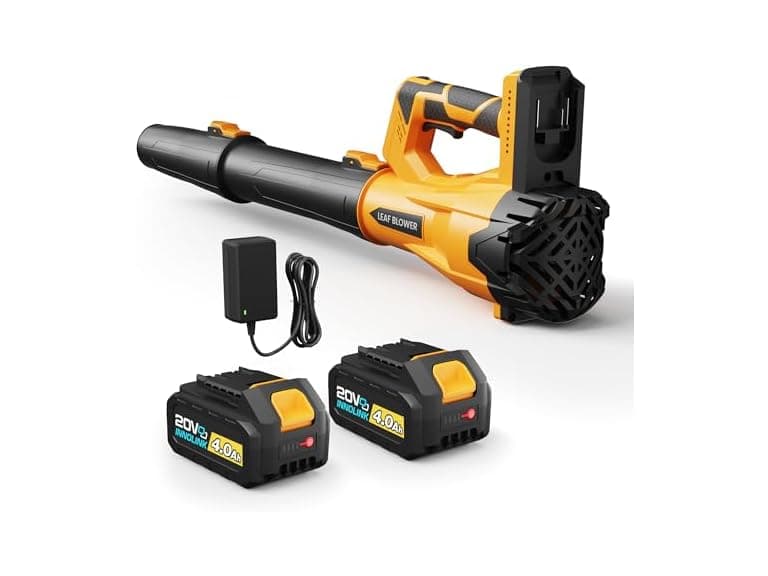 Cordless Leaf Blower w/ 2 Battery - Image 1