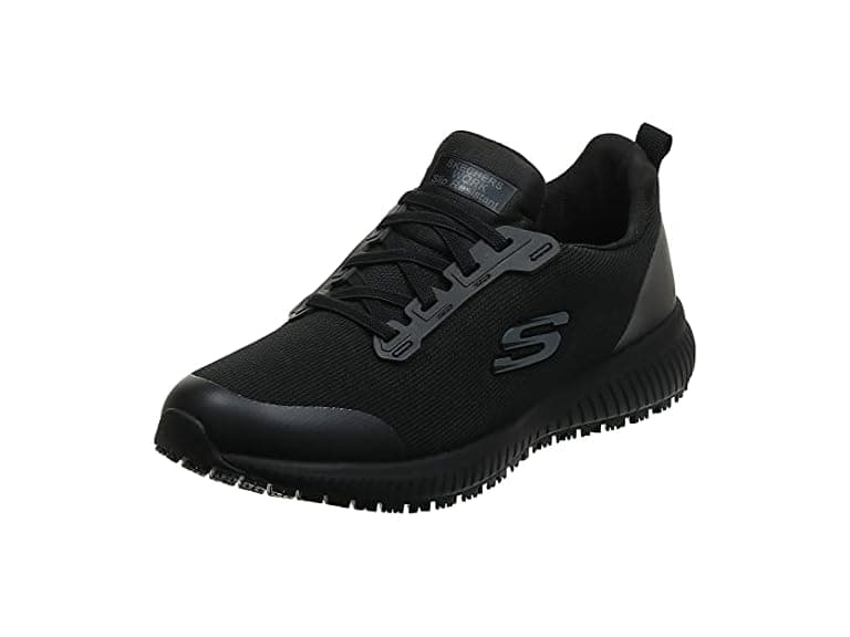 Skechers Women's Work Shoe, Black, 6W - Image 1