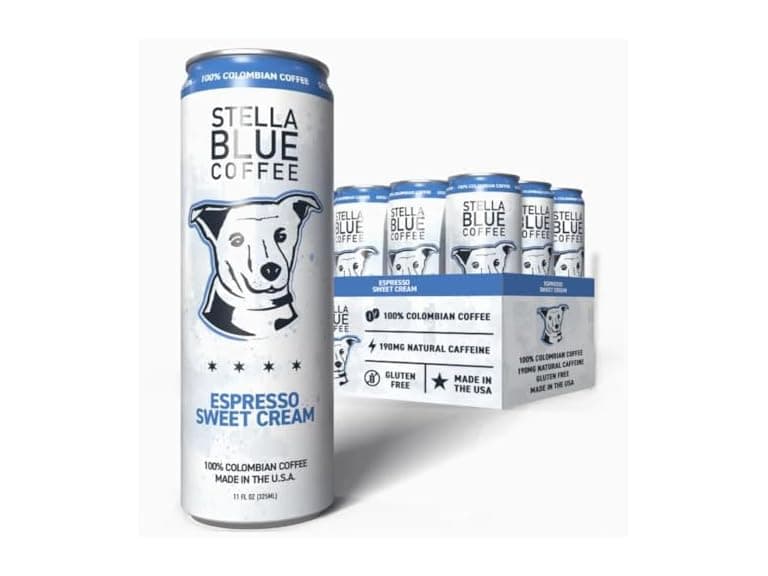 12PK Stella Blue Espresso Sweet Cream Latte Cans - Image 1