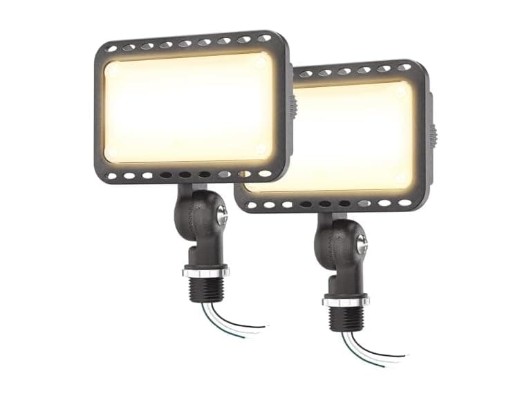 CINOTON 20W LED Flood Lights Outdoor, 2 Pack - Image 1