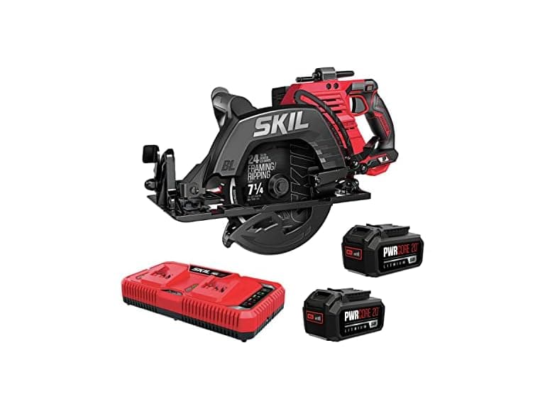 SKIL CR5429B-20 2x20V 20 Brushless 7-1/4” Saw Kit - Image 1